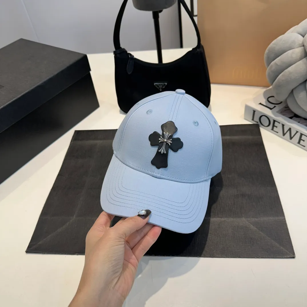 P56 Crow Heart baseball cap, retro peaked cap, head circumference 57.cm